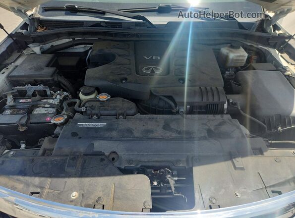 JN8AZ2NE5H9160896 2017 INFINITI QX80 White Widok komory silnika