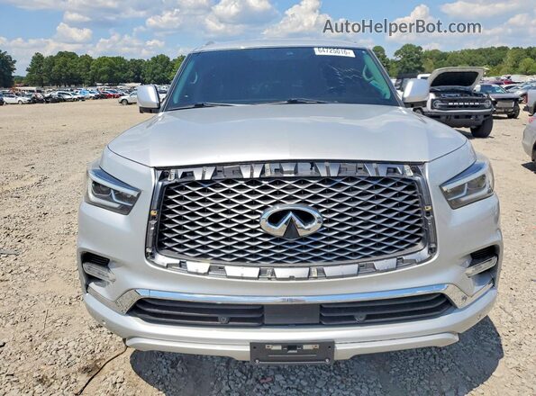 JN8AZ2NE5J9192477 2018 INFINITI QX80 Серебряный Вид спереди