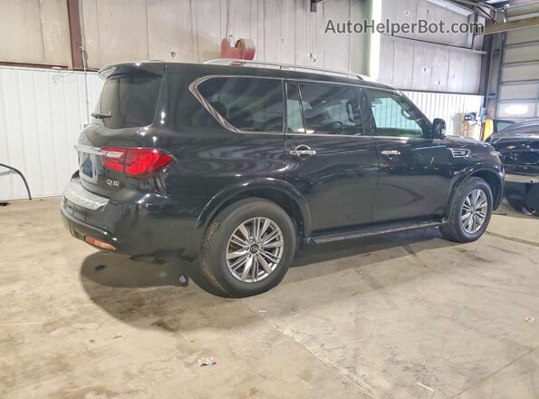 JN8AZ2NE5K9236849 2019 INFINITI QX80 Black Задня права чверть