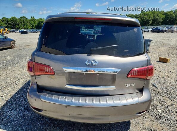 JN8AZ2NE7H9150600 2017 INFINITI QX80 Gray Widok z tyłu