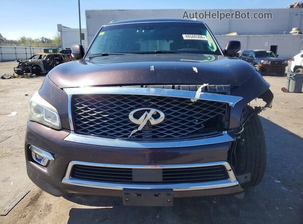 JN8AZ2NE9G9120819 2016 INFINITI QX80 Фиолетовый Вид спереди