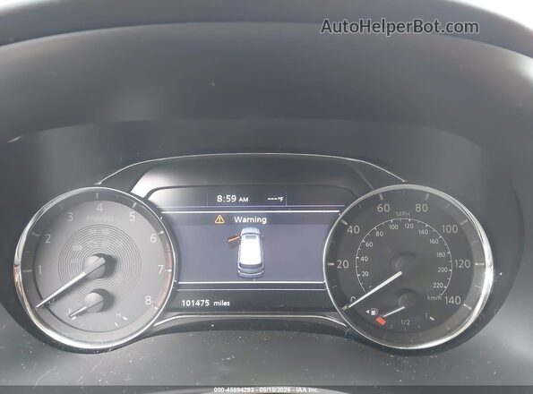 JN8AZ2NE9L9256362 2020 INFINITI QX80 Темно-бордовый Вид задних сидений