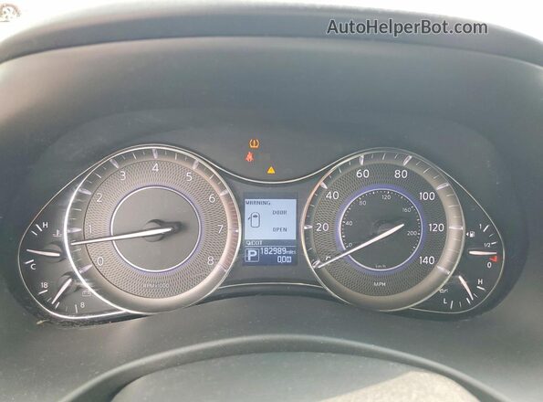 JN8AZ2NEXH9152180 2017 INFINITI QX80 Silver VIN sticker view