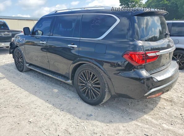 JN8AZ2NEXK9234711 2019 INFINITI QX80 Black უკანა მარცხენა