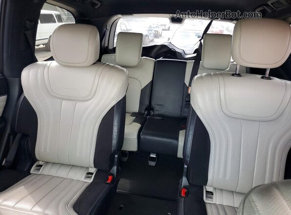 JN8AZ2NEXK9234711 2019 INFINITI QX80 Black უკანა სავარძლების ხედი