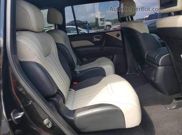 JN8AZ2NEXK9234711 2019 INFINITI QX80 Black უკანა სალონის ხედი