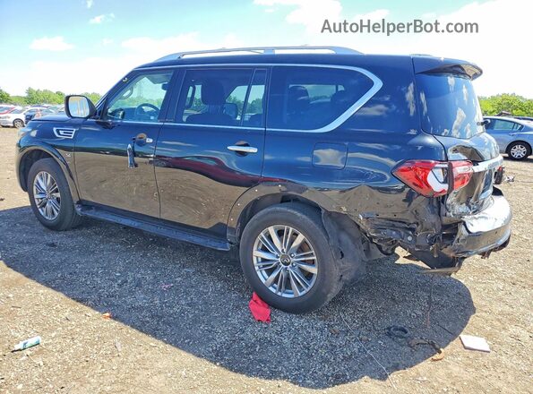 JN8AZ2NEXL9252000 2020 INFINITI QX80 Black Tył lewy