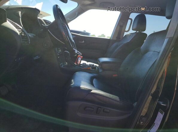 JN8AZ2NEXL9252000 2020 INFINITI QX80 Black Widok wnętrza z przodu
