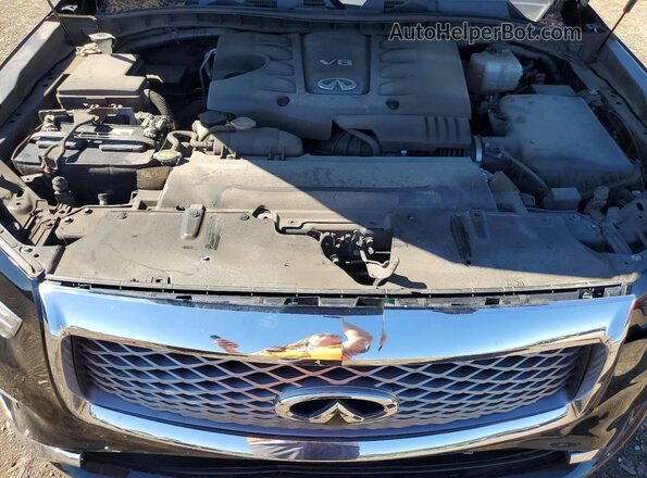 JN8AZ2NEXL9252000 2020 INFINITI QX80 Black Widok komory silnika