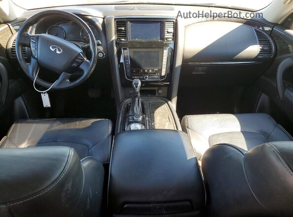 JN8AZ2NEXL9252000 2020 INFINITI QX80 Black Widok deski rozdzielczej