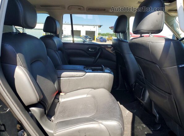 JN8AZ2NEXL9252000 2020 INFINITI QX80 Black Widok wnętrza z tyłu