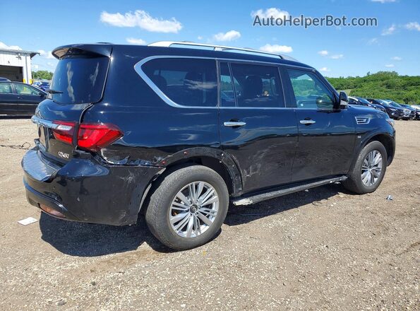 JN8AZ2NEXL9252000 2020 INFINITI QX80 Black Tył prawy