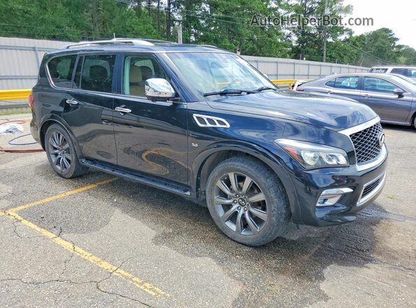 JN8AZ2NF2H9645084 2017 INFINITI QX80 Black Front right