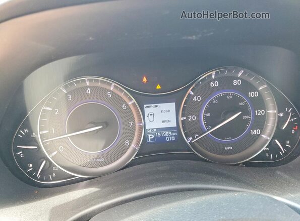 JN8AZ2NF2H9645084 2017 INFINITI QX80 Black Instrument cluster view