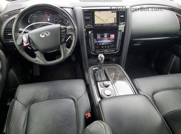 JN8AZ2NF2L9705387 2020 INFINITI QX80 Blue Առջևի վահանակի տեսք