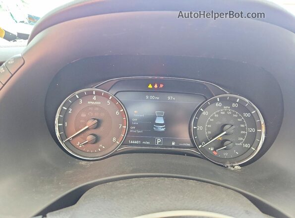 JN8AZ2NF3L9700425 2020 INFINITI QX80 Silver Instrument cluster view