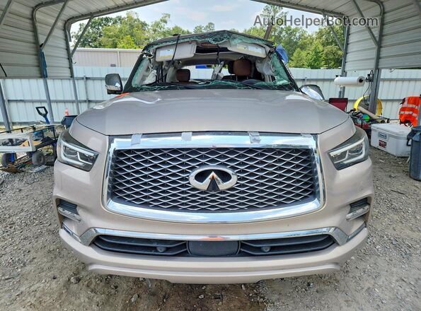 JN8AZ2NF3L9700425 2020 INFINITI QX80 Silver Front view
