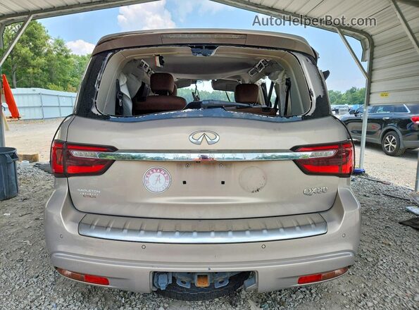 JN8AZ2NF3L9700425 2020 INFINITI QX80 Silver Rear view