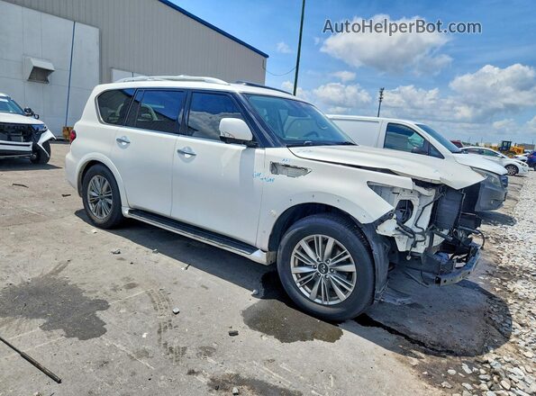 JN8AZ2NF3L9702109 2020 INFINITI QX80 White Delantero derecho