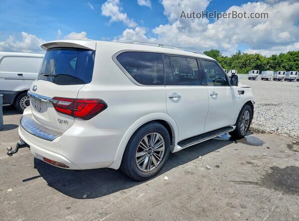 JN8AZ2NF3L9702109 2020 INFINITI QX80 White Trasero derecho