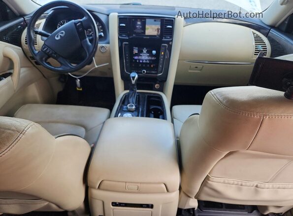 JN8AZ2NF3L9702109 2020 INFINITI QX80 White Vista del salpicadero