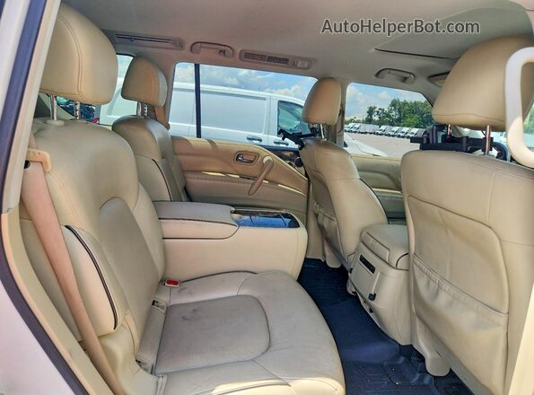 JN8AZ2NF3L9702109 2020 INFINITI QX80 White Vista interior trasera