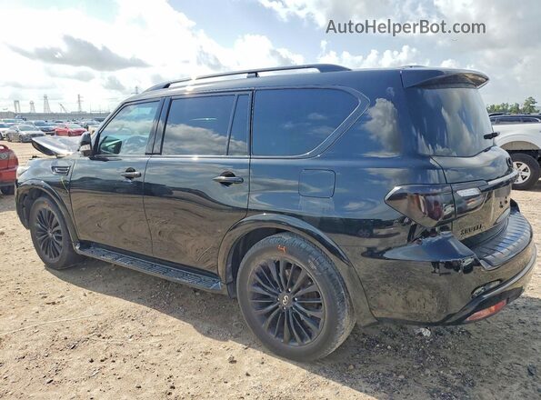JN8AZ2NF4J9660529 2018 INFINITI QX80 Black Rear left