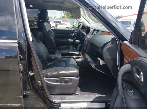 JN8AZ2NF5K9688065 2019 INFINITI QX80 Black Սալոնի դիմացի տեսք