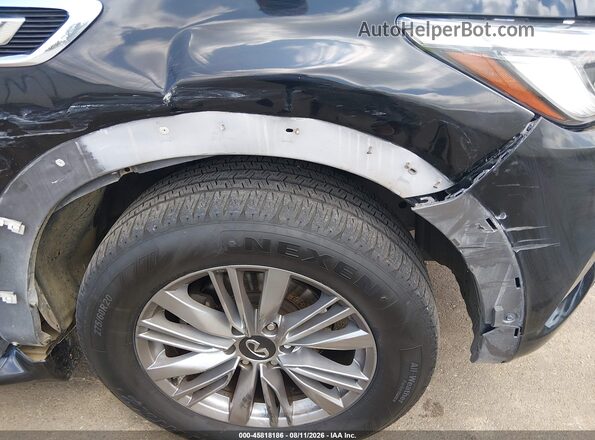 JN8AZ2NF5K9688065 2019 INFINITI QX80 Black Դիմացի տեսք