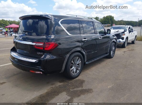 JN8AZ2NF5K9688065 2019 INFINITI QX80 Black Հետևի աջ