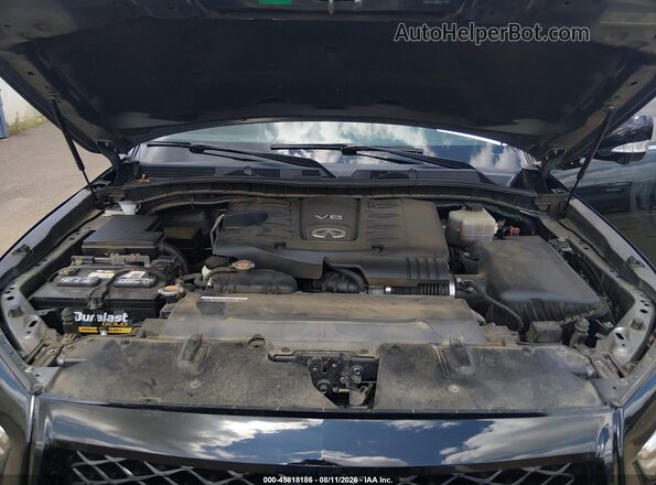 JN8AZ2NF5K9688065 2019 INFINITI QX80 Black Հետևի տեսք