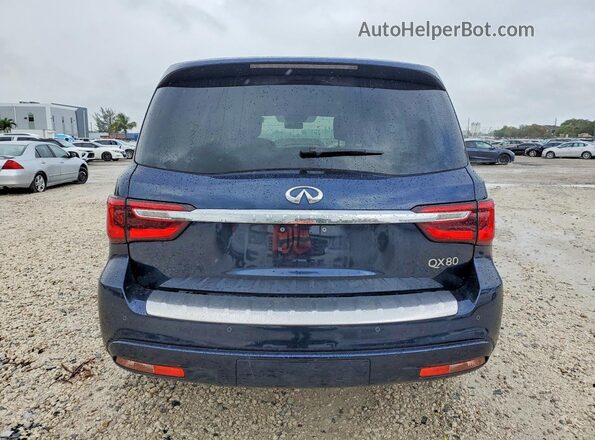 JN8AZ2NF5L9701348 2020 INFINITI QX80 Blue Widok z tyłu
