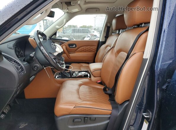 JN8AZ2NF5L9701348 2020 INFINITI QX80 Blue Widok wnętrza z przodu