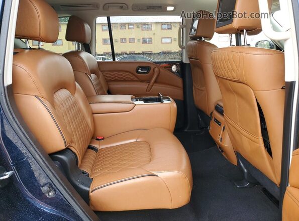 JN8AZ2NF5L9701348 2020 INFINITI QX80 Blue Widok wnętrza z tyłu