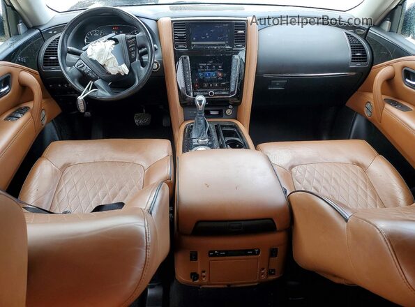 JN8AZ2NF5L9701348 2020 INFINITI QX80 Blue Widok deski rozdzielczej