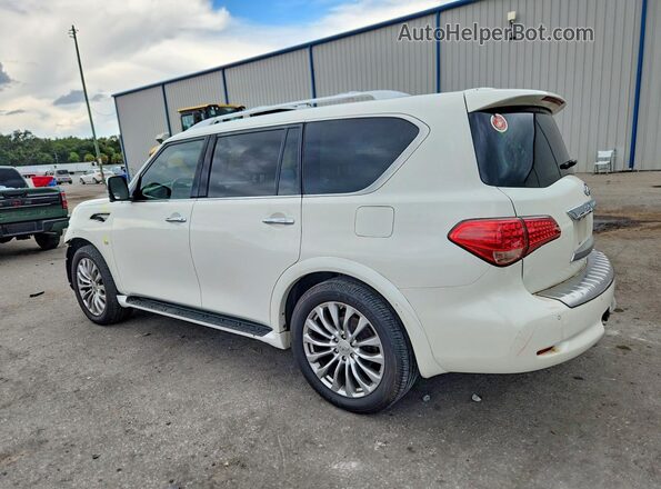 JN8AZ2NF6H9640034 2017 INFINITI QX80 White Rear left