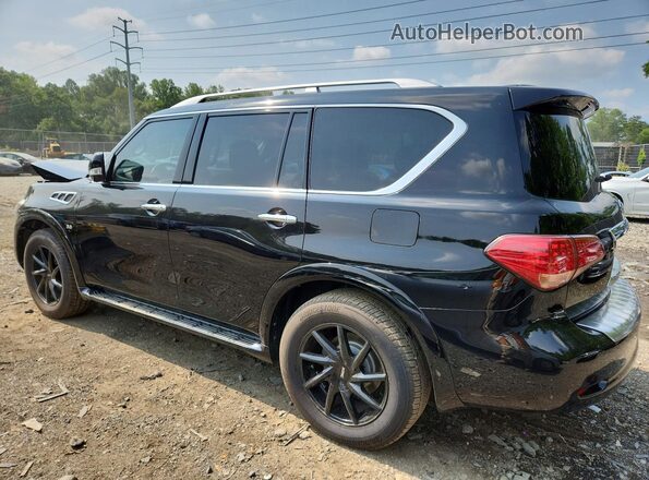 JN8AZ2NF6H9644911 2017 INFINITI QX80 Черный Задняя левая четверть