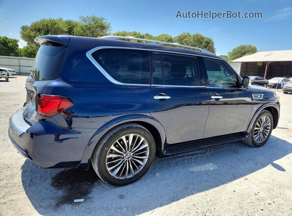 JN8AZ2NF6K9689550 2019 INFINITI QX80 Blue Rear right