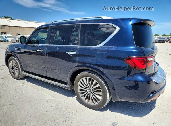 JN8AZ2NF6K9689550 2019 INFINITI QX80 Blue Rear left