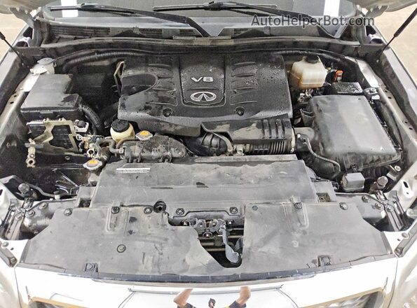 JN8AZ2NF7K9681151 2019 INFINITI QX80 Silver Widok komory silnika