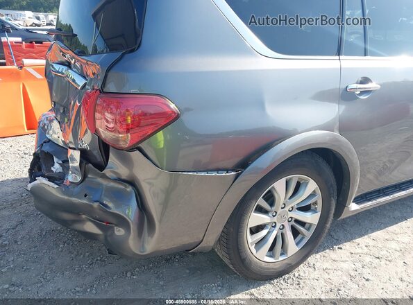 JN8AZ2NF8H9641640 2017 INFINITI QX80 Серый Вид спереди