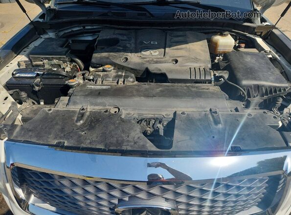 JN8AZ2NF8K9686777 2019 INFINITI QX80 White Widok komory silnika