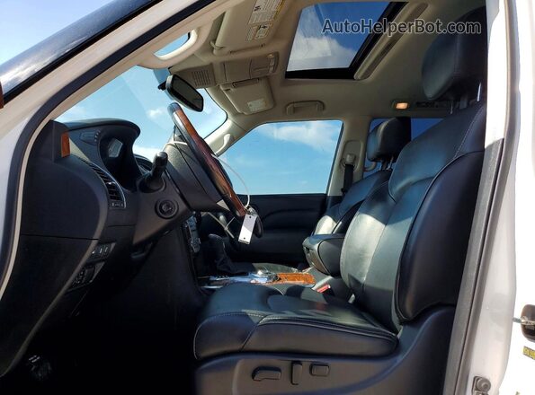 JN8AZ2NF9K9688604 2019 INFINITI QX80 Белый Вид салона спереди