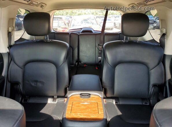 JN8AZ2NF9K9688604 2019 INFINITI QX80 Белый Вид задних сидений
