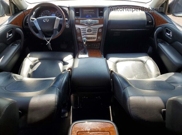 JN8AZ2NF9K9688604 2019 INFINITI QX80 Белый Вид панели приборов