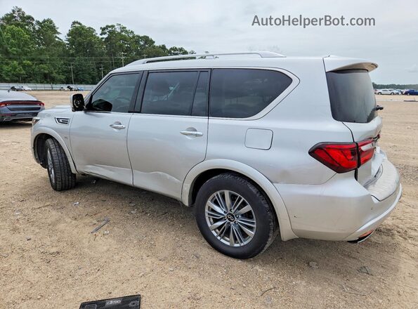 JN8AZ2NFXK9684819 2019 INFINITI QX80 Silver Trasero izquierdo