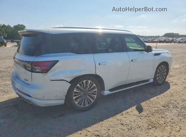 JN8AZ3BA8S9000784 2025 INFINITI QX80 White უკანა მარჯვენა