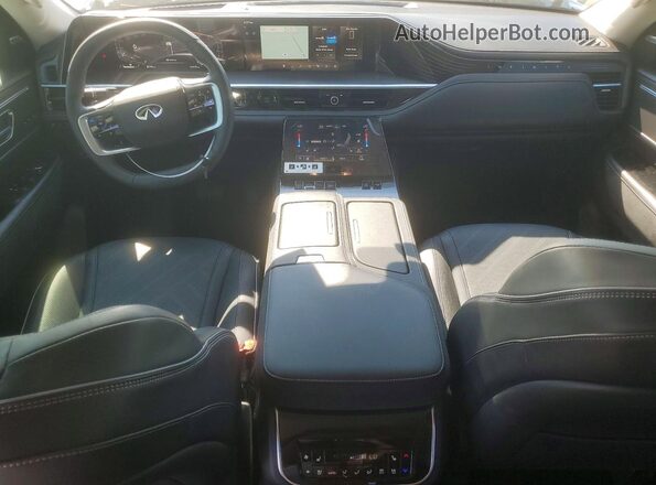 JN8AZ3BA8S9000784 2025 INFINITI QX80 White წინა პანელის ხედი