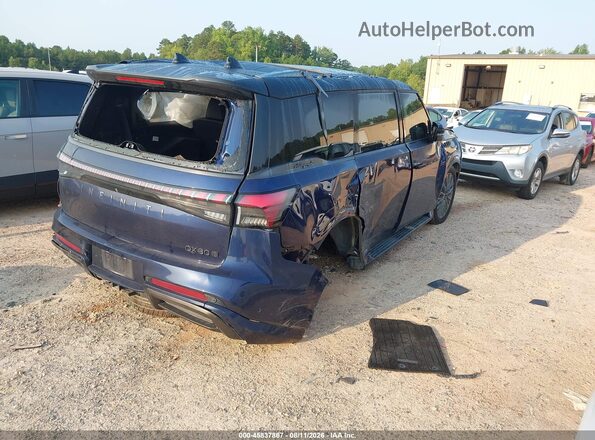 JN8AZ3CC4S9600587 2025 INFINITI QX80 Blue Задня права чверть