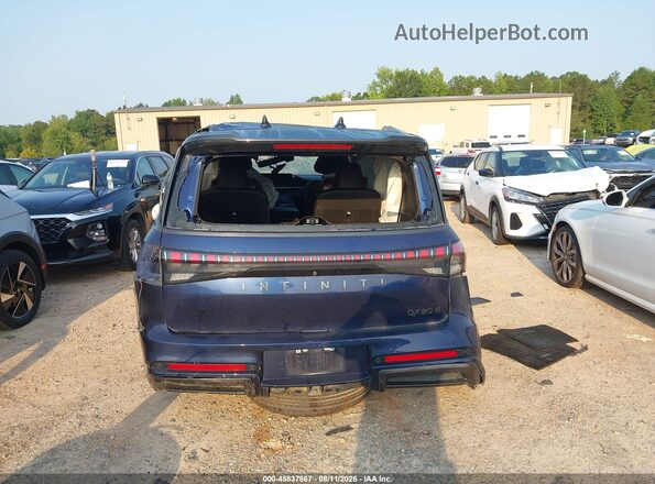 JN8AZ3CC4S9600587 2025 INFINITI QX80 Blue Вид спереду